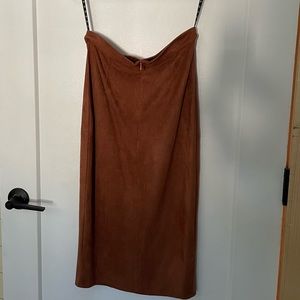 Missguided Suede Skirt